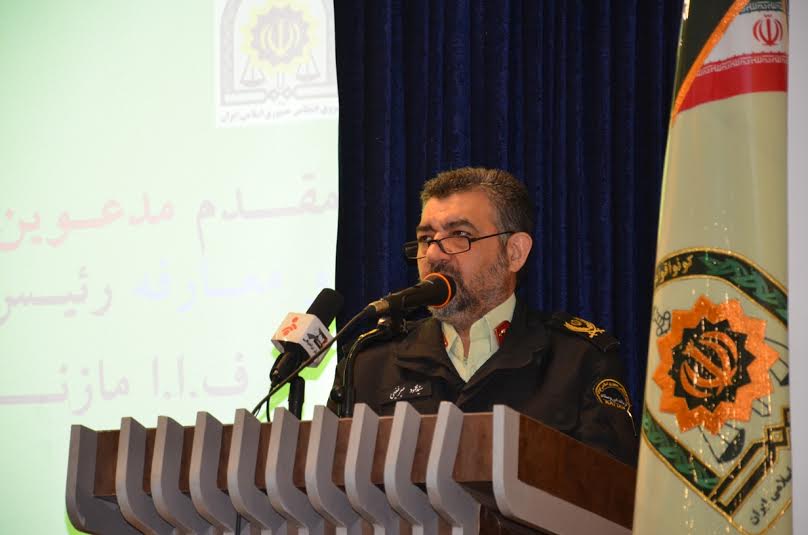 فرمانده انتظامی استان مازندران / کشفیات سرقت در استان مازندران ۱۸ درصد افزایش یافت
