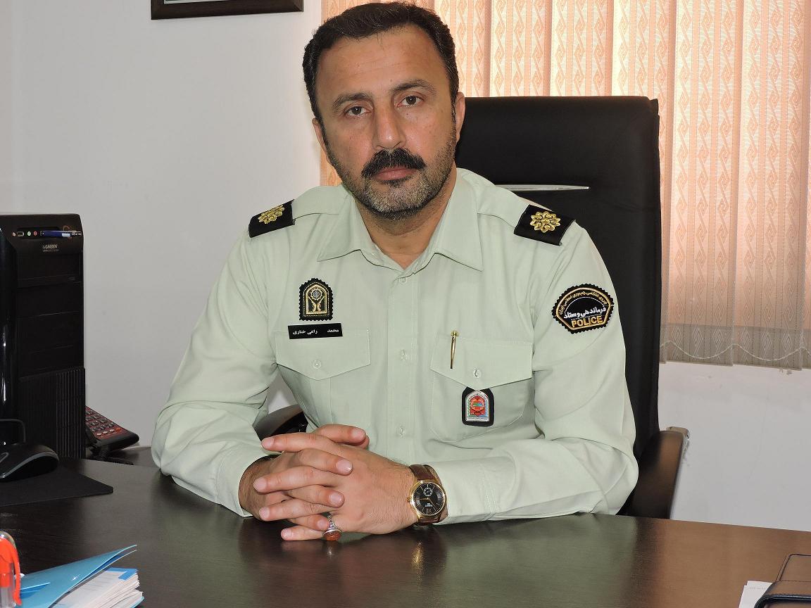 فرمانده انتظامی شهرستان سیمرغ :دستگیری سارق در حین سرقت