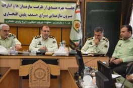معاون هماهنگ کننده فرماندهی انتظامی استان:پلیس های افتخاری از راه های موثر در ارتقاء امنیت اجتماعی است