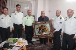 فرمانده انتظامی شهرستان ساری: خانواده شهدا صاحبان اصلی انقلاب هستند