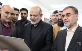 افتتاح سایت اداری شهرستان سیمرغ با حضور وزیر کشور