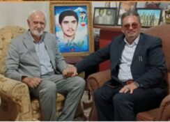 سرمشق ایثار و همدلی؛ دیدار سردار “ابوعمار” با دبیر جمعیت رزمنده مدافع انقلاب اسلامی مازندران و تأکید بر گام‌های بلند آینده